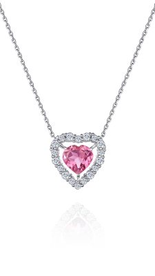 Колье с турмалином и бриллиантами