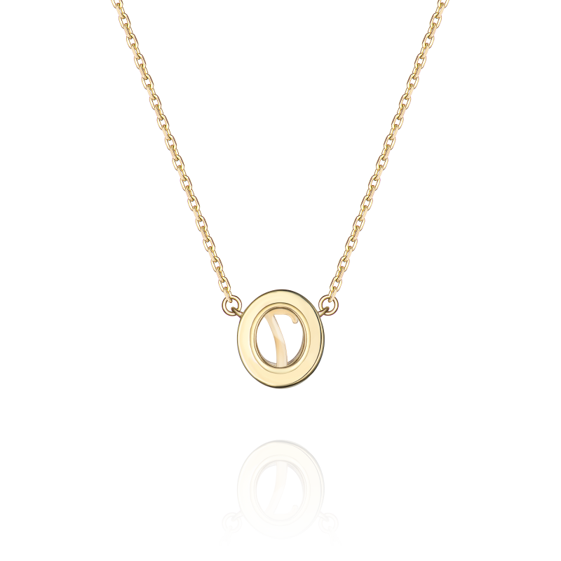 Колье "7" с бриллиантами