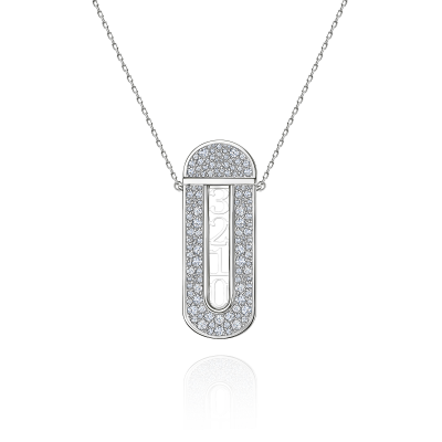 Колье-трансформер с бриллиантами