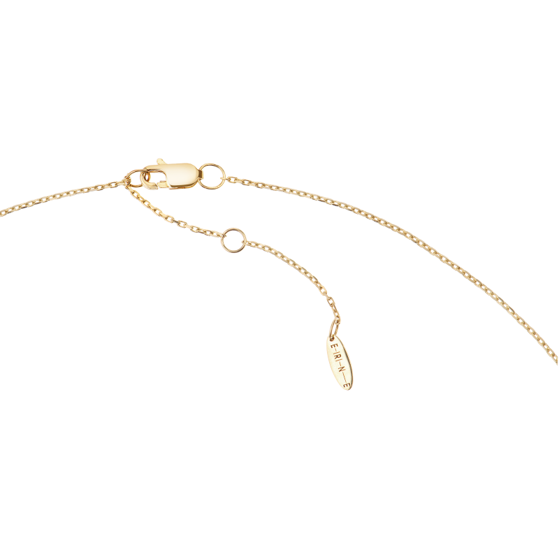 Колье "8" с эмалью