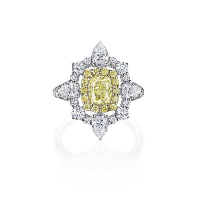 Кольцо с бриллиантами