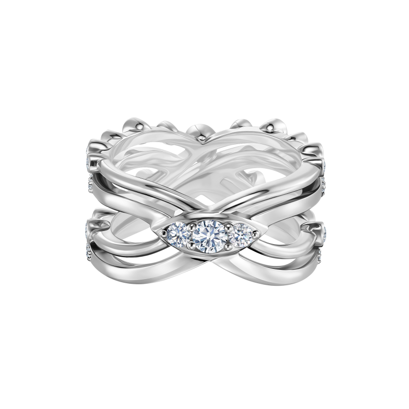 Кольцо с бриллиантами