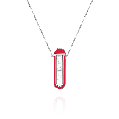 Колье-трансформер с эмалью